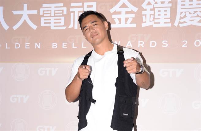 窦智孔在金钟颁奖典礼结束后，出席庆功宴会场。（八大提供）