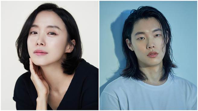 全道嬿（左）和柳俊烈接受台湾媒体越洋访问。（Management SOOP、C-JeS Entertainment提供）