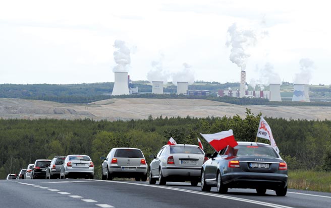 波兰为煤矿杠上捷克图╱美联社