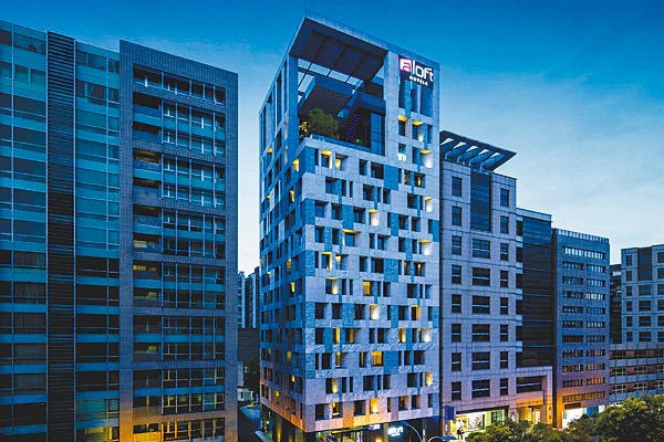 台北中山雅乐轩酒店。（雅乐轩酒店提供）