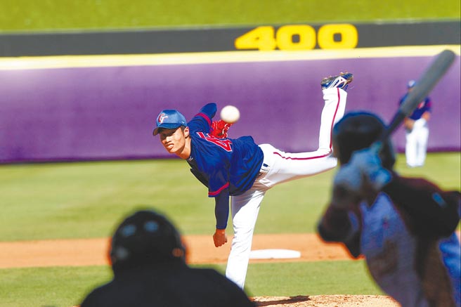 U23中华队左投林昱珉对决委内瑞拉，先发4局狂飙9K。（撷取自WBSC官网）