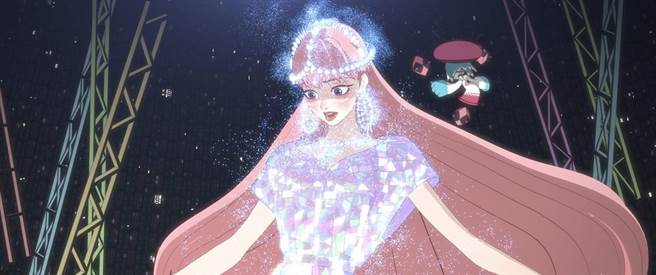 ANREALAGE打造《龙与雀斑公主》歌后女主角「贝儿」服装。（车库娱乐提供）