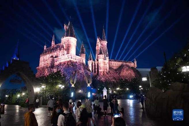 北京環球度假區。(示意圖/新華社資料照)
