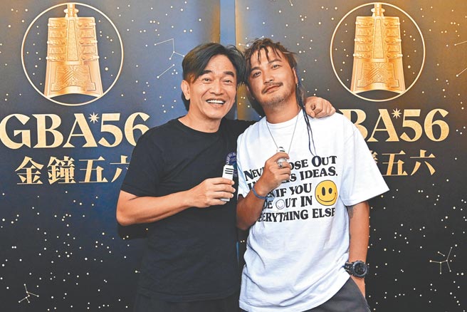 吳宗憲（左）、KID昨出席慶功宴，憾沒能跟小鬼一起拿獎。（三立提供）飲酒過量有害健康