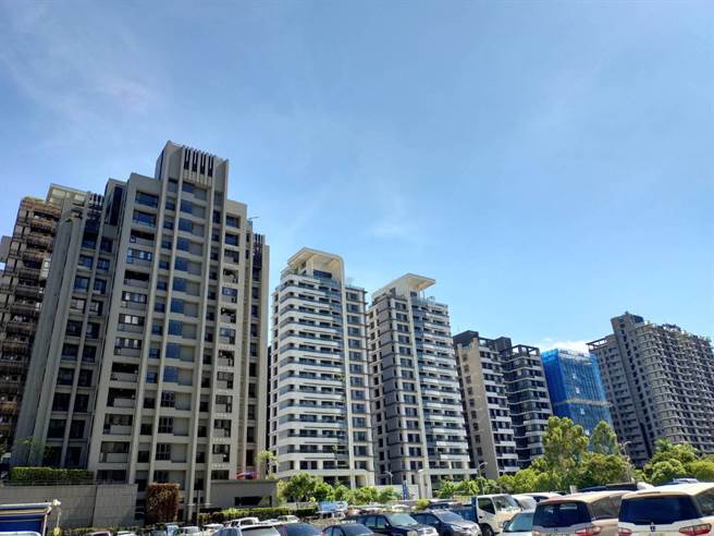 新北地政局公布新一季住宅价格指数，新庄副都心涨幅猛，较上季上涨2.61％。（陈慰慈摄）＿