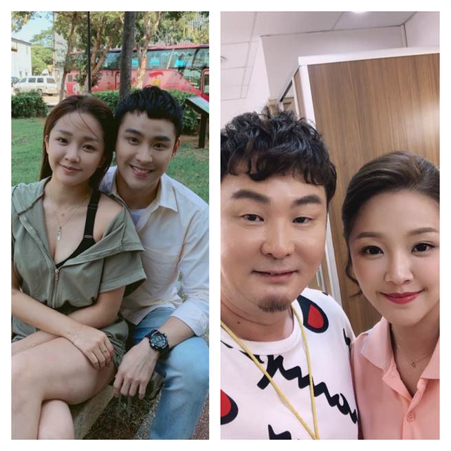 左图为潘柏希，右图为演员红毛。民视提供 