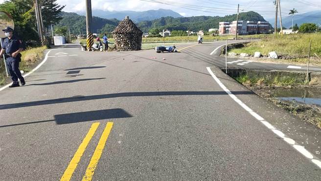 三星鄉東興路是警方規畫的台七丙替代道路，但經常發生車禍，主要原因多是路況不 熟且車速過快。（三星警分局提供／胡健森宜蘭傳真）