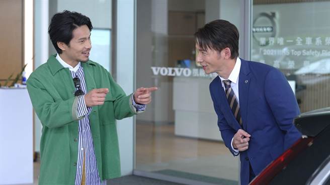  温升豪(右)和姚淳耀首次合作。(国际富豪汽车提供) 