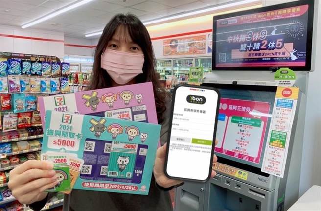 7-ELEVEN振兴五倍券5倍奉还(图／统一超商提供)