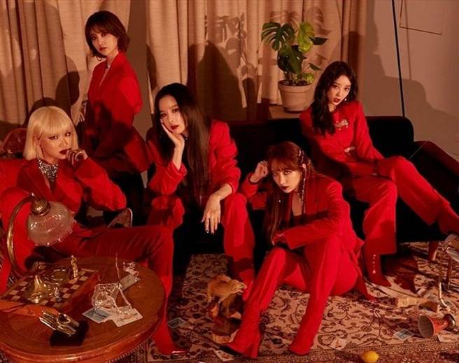 韩国逆袭奇蹟女团EXID。(图/ 摘自率智IG)