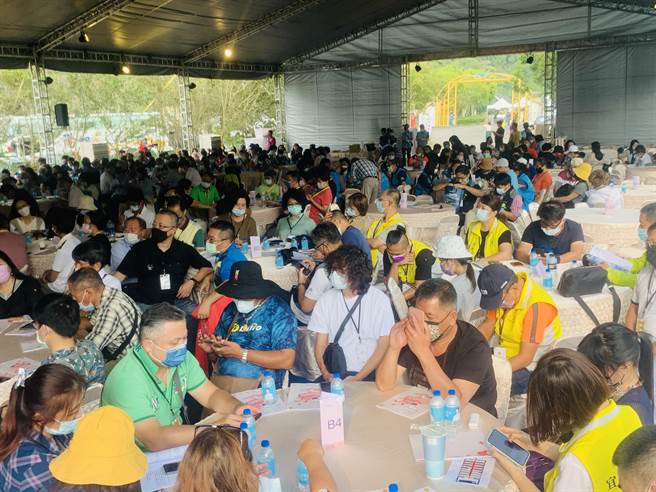 全國民宿聯合會高峰會，場面盛大。（廖志晃攝）