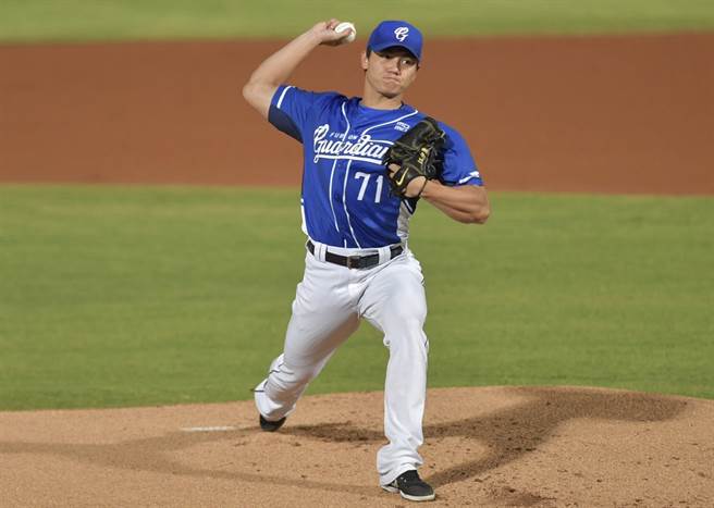 富邦悍將江少慶。（富邦悍將提供）