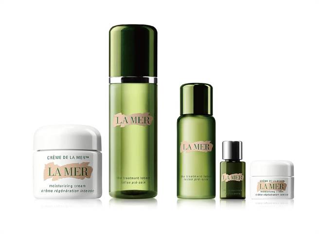 板桥大远百周庆LA MER NO1经典润泽修復奇蹟组（远百独家），价值2万2427元、特价1万6020元，限量30组。（远百提供）