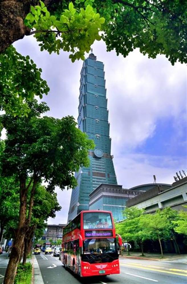 11月30日前买台北101观景台门票满300元，赠价值150元的双层观光巴士单次票券。（台北101提供）。