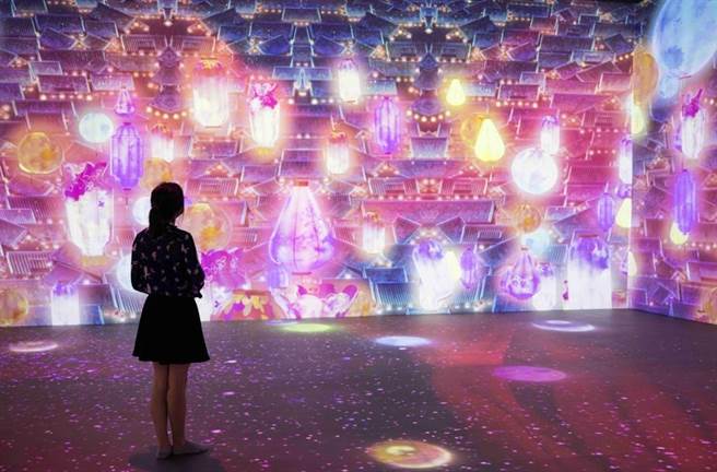 5F观景台「认识台湾」展区，由科文双融集团下的双融域打造「Ambi Space One」全沉浸式展演体验场域。（台北101提供）