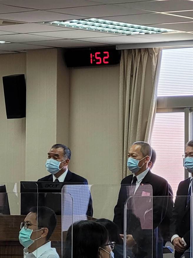 国防部长邱国正今赴立法院国防委员会进行施政报告。吕昭隆摄