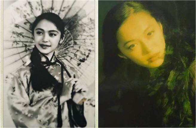 姚晨15（图左）、18岁嫩照出土。（图／取材自姚晨微博）