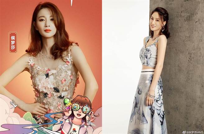 侯梦莎私底下气质优雅。(图／翻摄自微博)