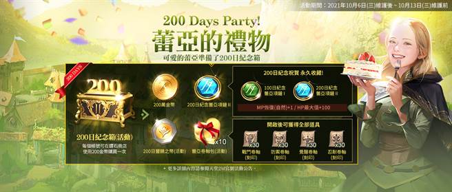 200 Days Party!蕾亞的禮物