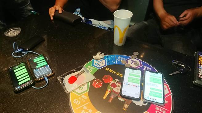 八大行业復业，电子游戏场马上吸引人气，彰化警分局加强临检。（彰化警分局提供／吴敏菁彰化传真）