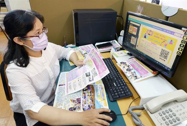 單親媽媽陳惠燕參加勞動部職前訓練順利開啟中年新職涯。(勞動部雲嘉南分署提供／劉秀芬台南傳真)