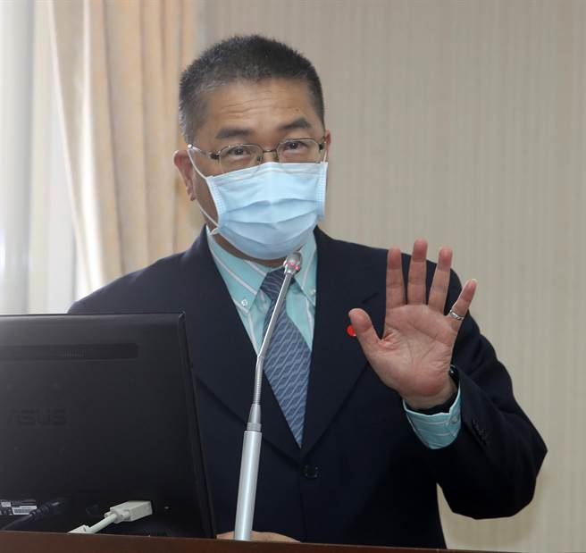 内政部长徐国勇。（刘宗龙摄）