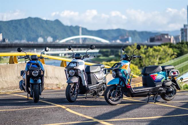 三阳发表新世代多功能车 SYM 4MICA让日常变不寻常。(陈大任传真)