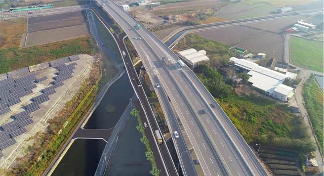 「彰滨工业区鹿安桥衔接西滨快速公路桥下道路工程」盼了5年，预计年底可以完成发包。（彰化县政府提供／吴敏菁彰化传真）