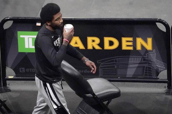 籃網後衛厄文缺席首次在紐約的練球。（美聯社資料照）