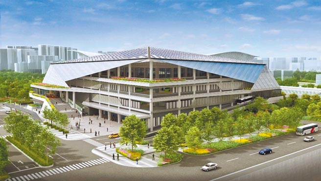 交通局指出，水湳转运中心目前正赶办细部设计书图与监造作业招标，预计今年可提前进入工程发包阶段。（台中市政府提供／陈世宗台中传真）