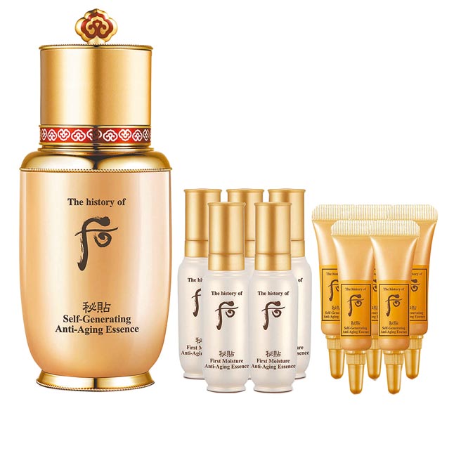 统一时代百货台北店推荐后WHOO-秘帖典藏加量组，价值8805元，统一时代百货独家特价4780元，限量20组。（统一时代百货台北店提供）