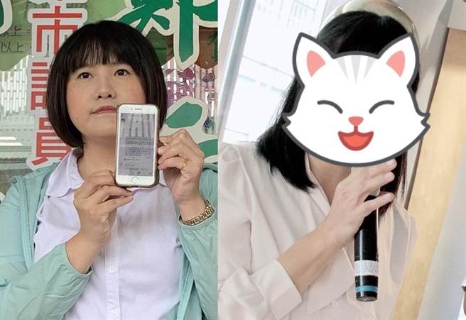 民进党高雄市议员郑孟洳成功瘦身，对比照惊人。（合成图／资料照、摘自郑孟洳脸书）