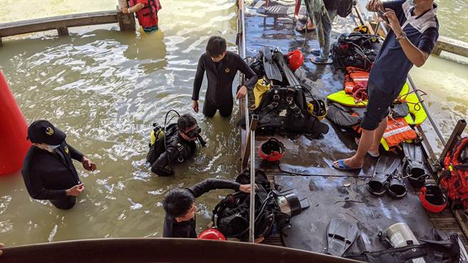 發生消防員潛水訓練溺水身亡後，嘉義縣消防局將針對潛水訓練進行調整，並規畫成立潛水救援隊。（嘉義縣消防局提供∕呂妍庭嘉義傳真）