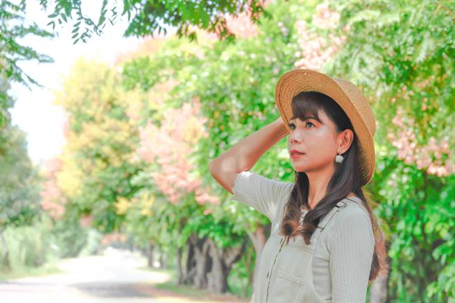 东螺溪有彰化母亲之河之称，近年来政府投入资源，社区大学也积极改造，进行生态营造，每当秋季黄花盛开时，都成为热门的打卡景点。（吴建辉摄）