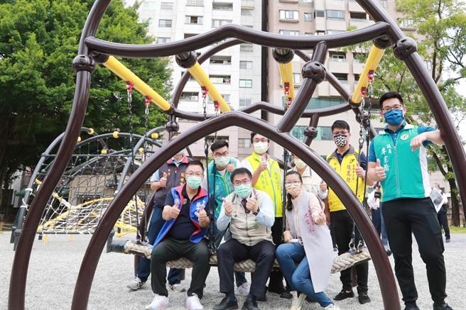 新营区公3公园用地原为台南县妇女会进驻的场址，因为建筑物閒置已久，市府开辟成特色公园。（台南市政府提供／张毓翎台南传真）