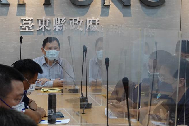台东县府7日宣布防疫放宽相关措施。（蔡旻妤摄）