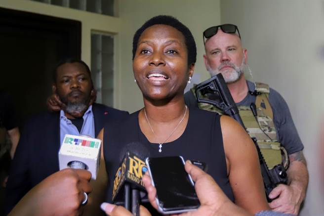 前海地总统遗孀表示，凶手绳之以法前，不会停止争取正义。(图／路透社)