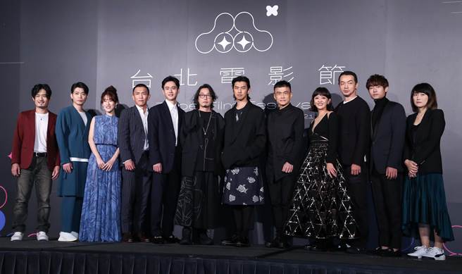 台北电影节闭幕片《诡扯》记者会。（陈俊吉摄）