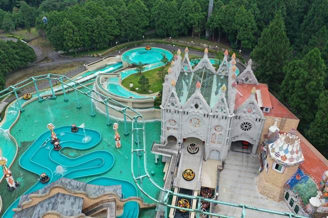 九族文化村遊樂設施─西班牙海岸。（九族文化村提供／廖志晃南投傳真）