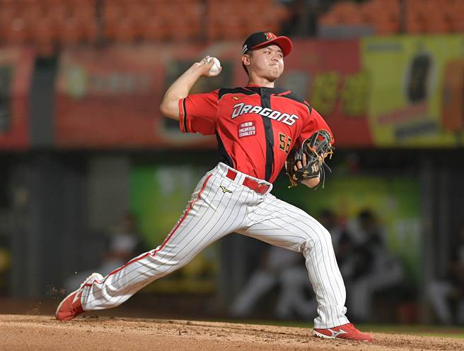 味全龙投手黄东淯。（味全龙提供）