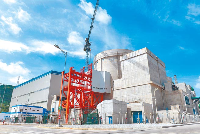美方对中国的核武建设感到忧虑。图为中国广核集团阳江核电站5号机组外观。（新华社）