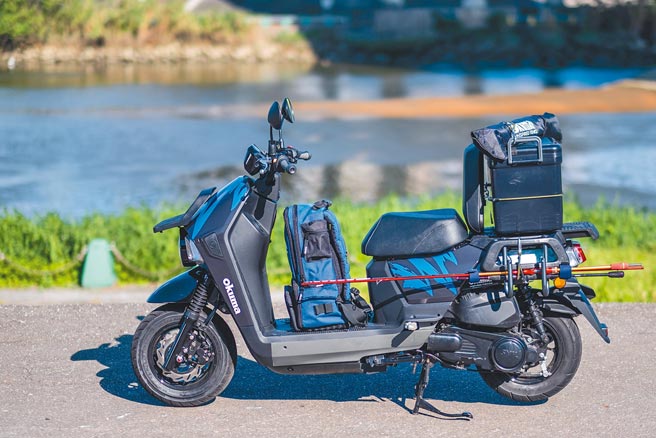 钓鱼工具装上车，即可奔赴溪流、海滨消磨一整天。（SYM提供）