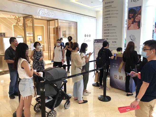 微风五倍券「7倍返还活动」兑8成，BREEZEONLINE业绩翻1.5倍（微风提供）