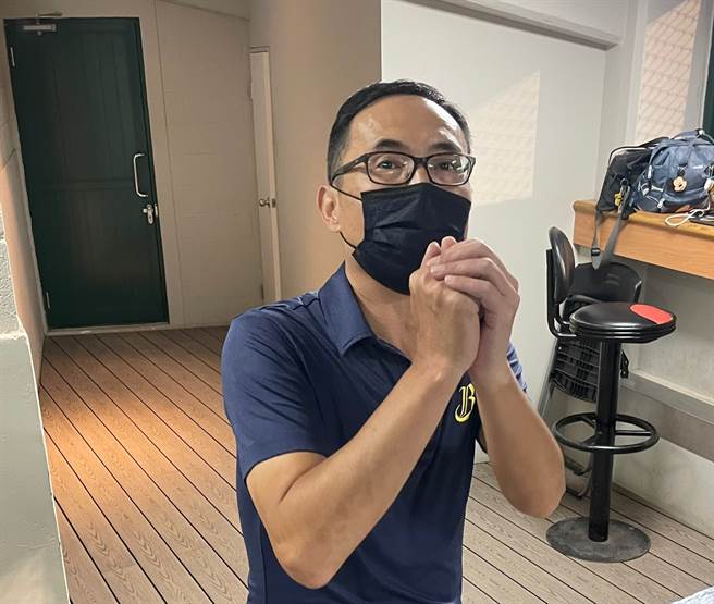 中信兄弟領隊劉志威。（毛琬婷攝）