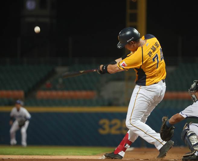 中信兄弟許基宏。（鄭任南攝）