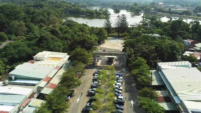 新化警分局虎頭埤風景區。(新化分局提供／曹婷婷台南傳真)