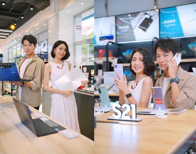 全国电子推出买指定笔电享满万现折500，再享好礼三重送，手机旧换新，旧换你所想，0元5G手机带回家。（全国电子提供）