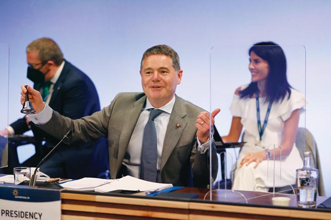 　爱尔兰财政部长多诺霍
　图／美联社