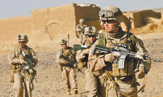 圖為美國海軍陸戰隊英姿。（摘自美國海軍陸戰隊官網）