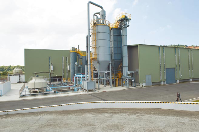 外埔綠能園區氣化電廠未能如期運轉發電，至今已被環保局依合約開罰數次。（陳淑娥攝）